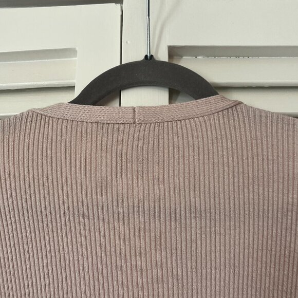 Diane von Furstenberg open 'Sloan' cardigan pink large EUC - Picture 7 of 8